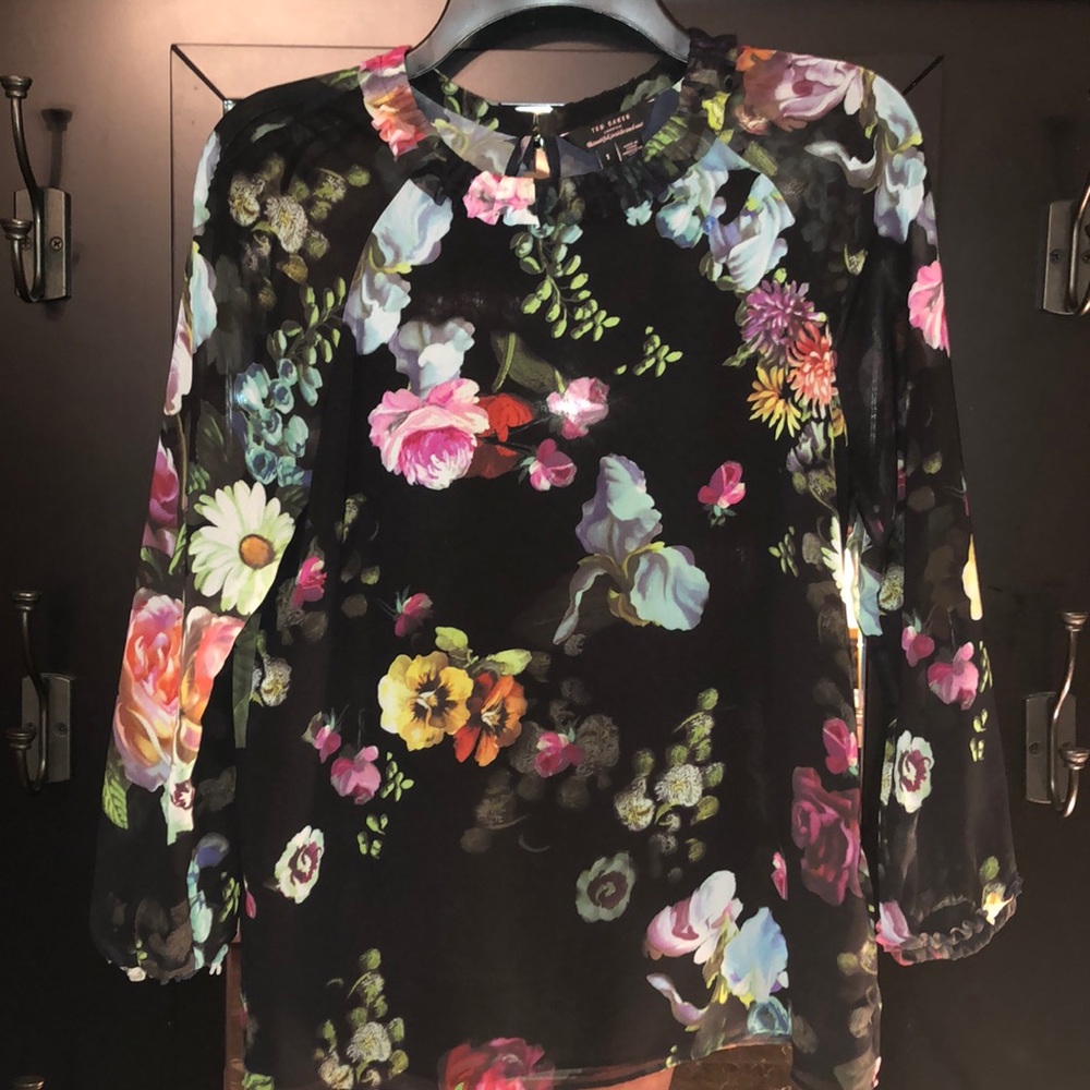 Ted Baker Floral Blouse